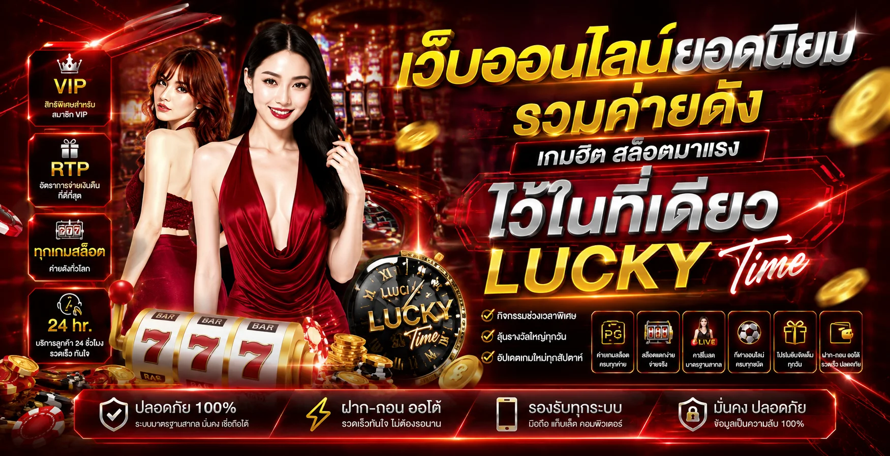 สล็อตเว็บตรง GODKINGBAR รวมสล็อตออนไลน์ค่ายใหญ่ สล็อตแตกง่าย RTP สูง